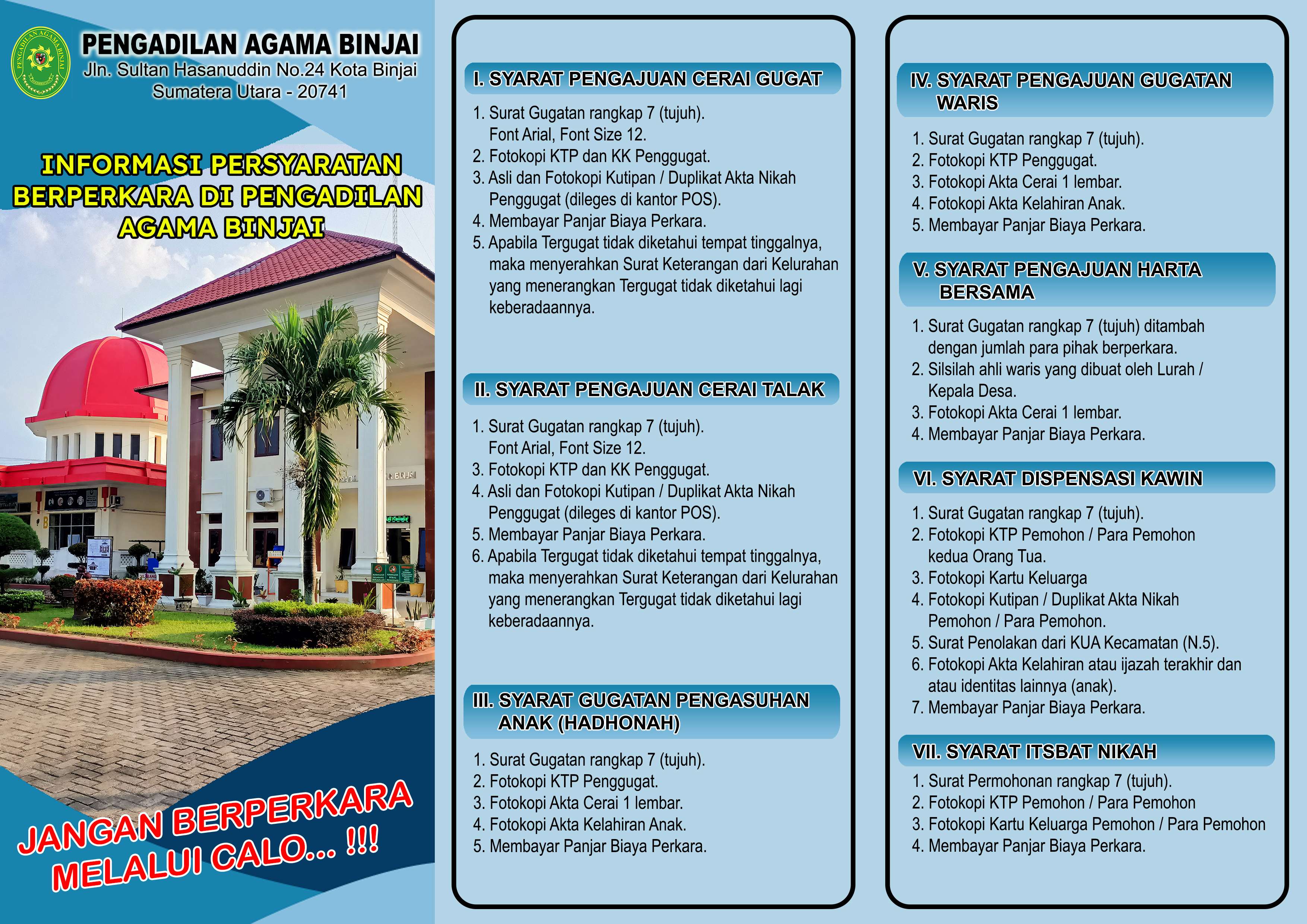 syarat pendaftaran A