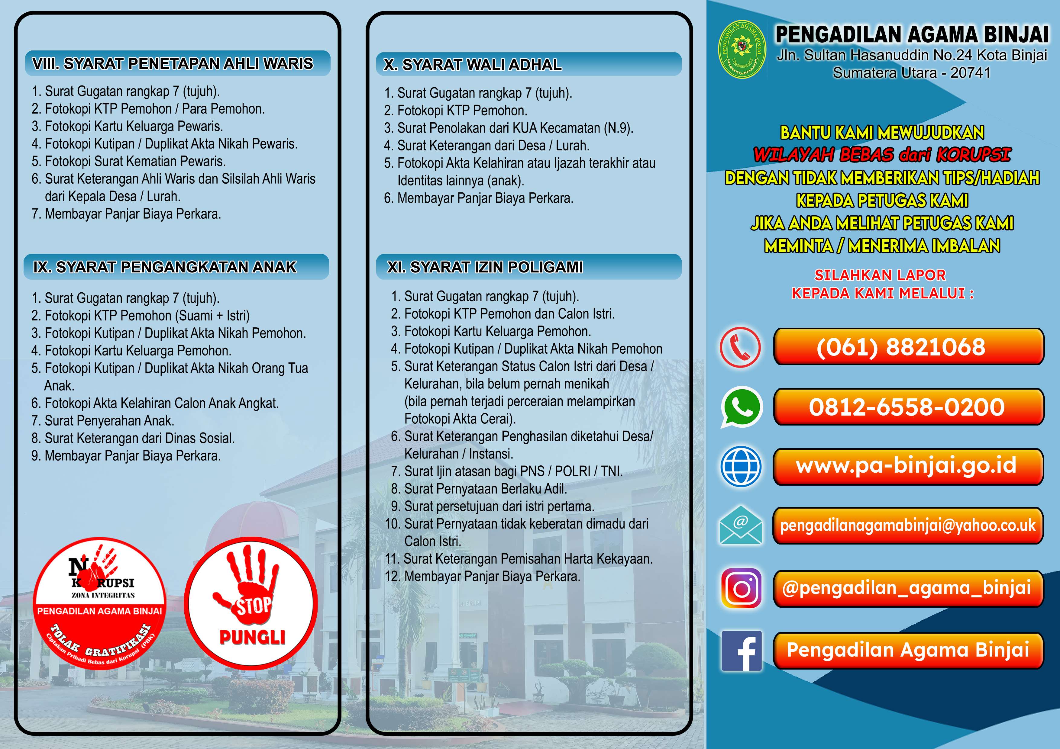 syarat pendaftaran B