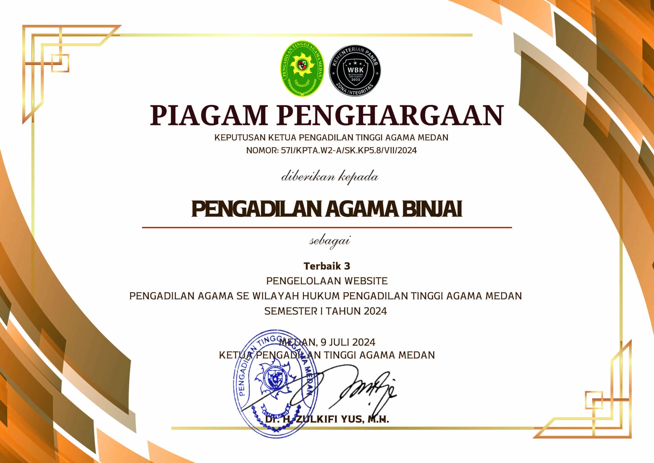 Piagam Satker WEBSITE I 2024 TW2 compress